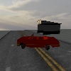 red n gold droptop impala 63 Impala